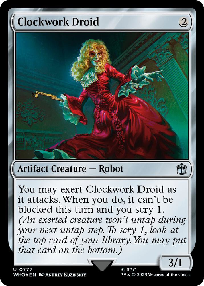 Clockwork Droid (Surge Foil) 777 card
