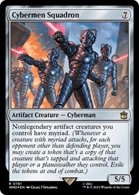 Cybermen Squadron (Surge Foil)