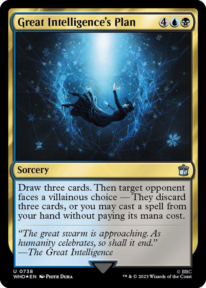 Great Intelligence's Plan (Surge Foil) 738 card