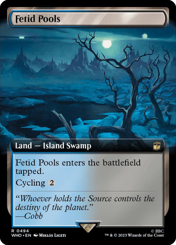 Fetid Pools (Extended Art) 494 card