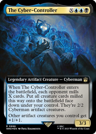 The Cyber-Controller (Extended Art) (Surge Foil)