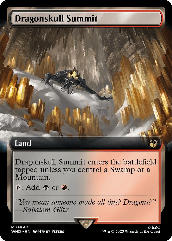 Dragonskull Summit (Extended Art) 490 card