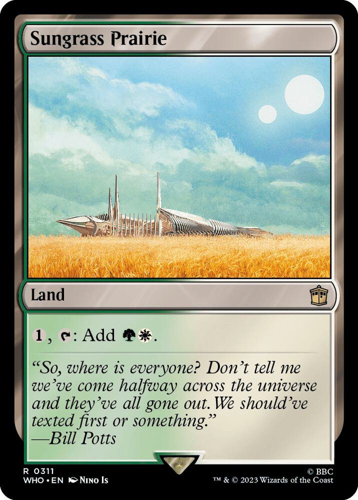 Sungrass Prairie 311 card