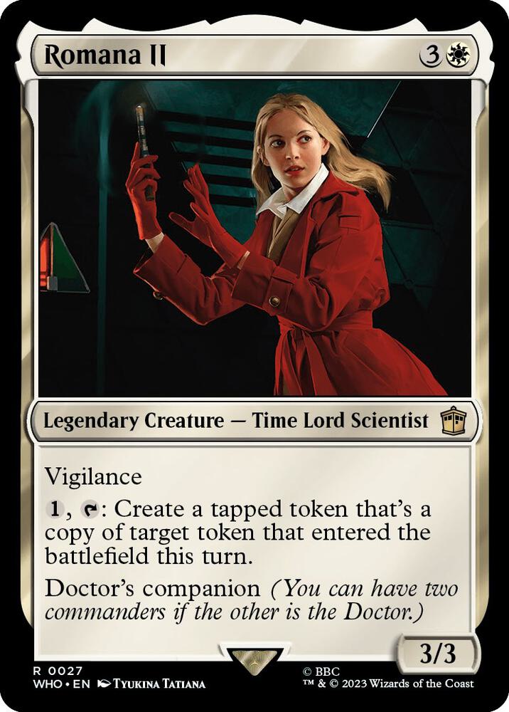 Romana II 27 card