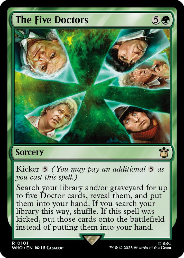 mtg doctor who doctor cards Amazon.com: Magic: The Gathering – Doctor Who Collector Booster (15 Magic  Cards) : Toys & Games main image 0