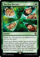 The Five Doctors - Universes Beyond: Doctor Who - Magic: The