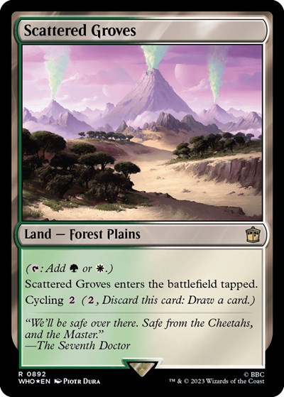 Scattered Groves (Surge Foil)