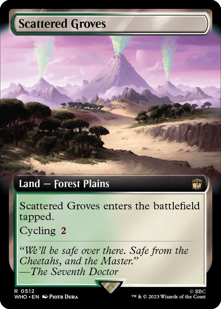 Scattered Groves (Extended Art) 512 card