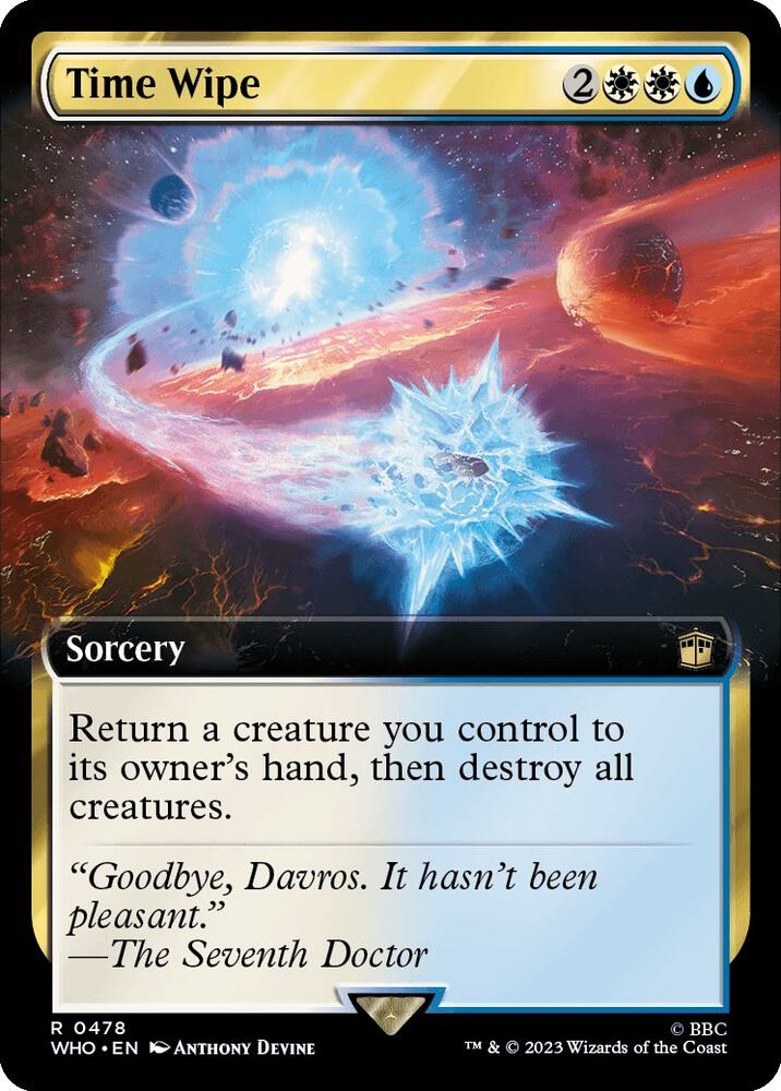 Time Wipe (Extended Art) 478 card