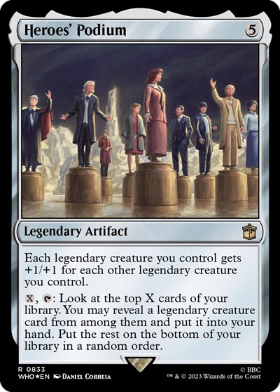 Heroes' Podium (Surge Foil)