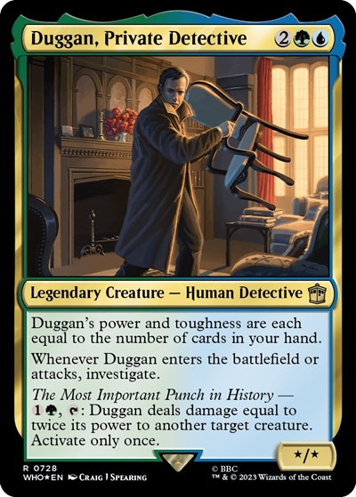 Duggan, Private Detective (Surge Foil)