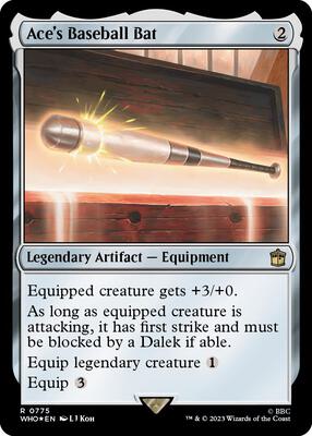 Ace's Baseball Bat