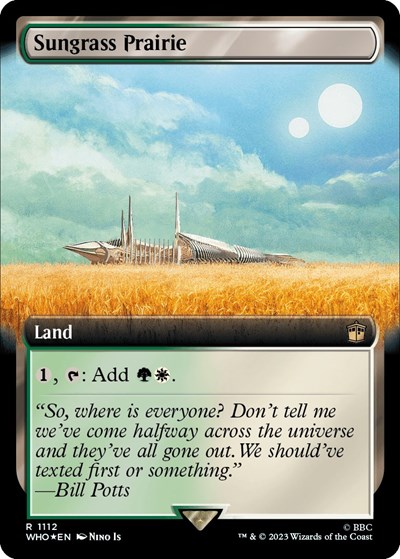 Sungrass Prairie (Extended Art) (Surge Foil)