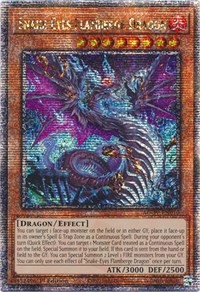 Snake-Eyes Flamberge Dragon (Quarter Century Secret Rare) - Age Of Overlord