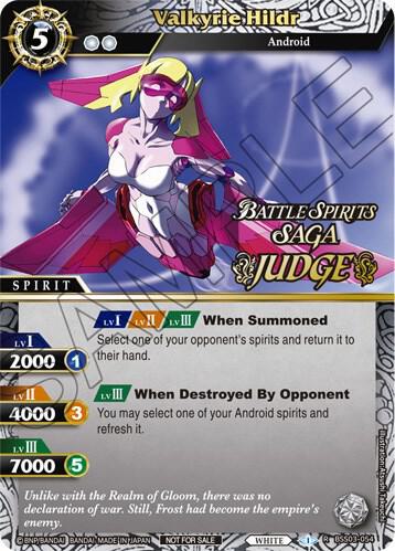 Valkyrie Hildr (Judge Pack Vol. 3)