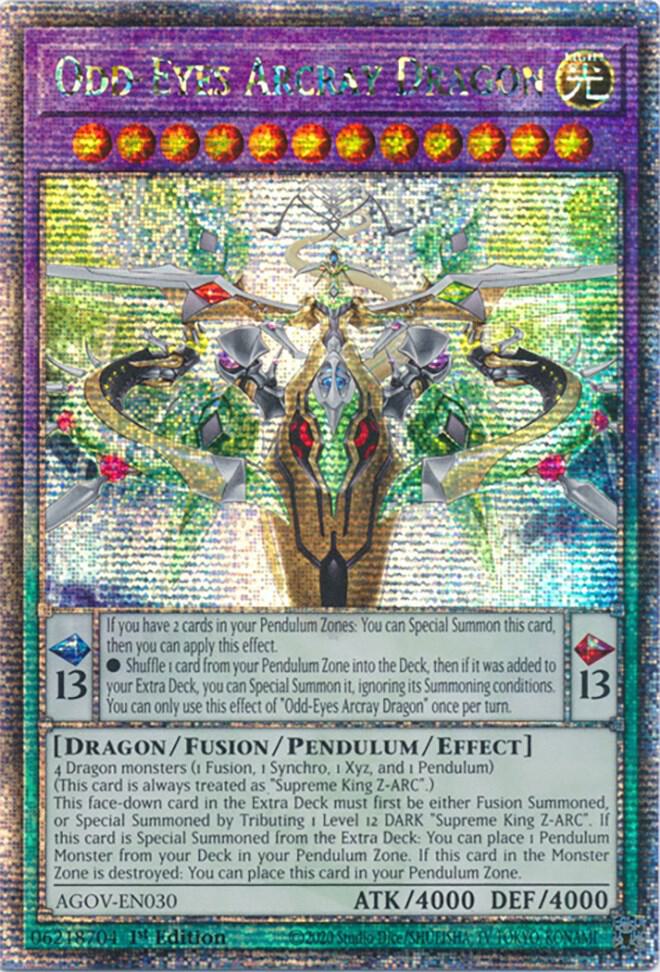 Odd-Eyes Arcray Dragon (Quarter Century Secret Rare) - Age of