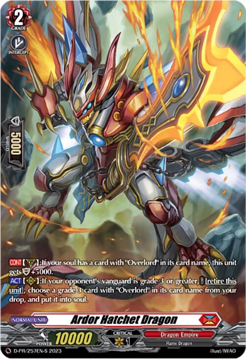 Ardor Hatchet Dragon (Foil) (257)