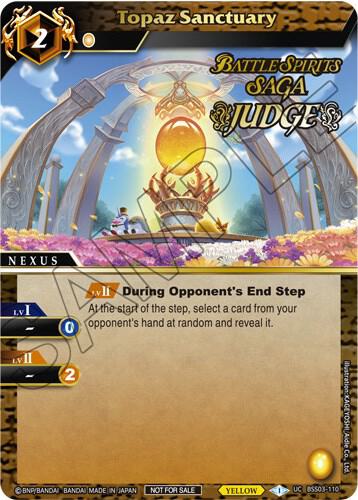 Topaz Sanctuary (Judge Pack Vol. 3)