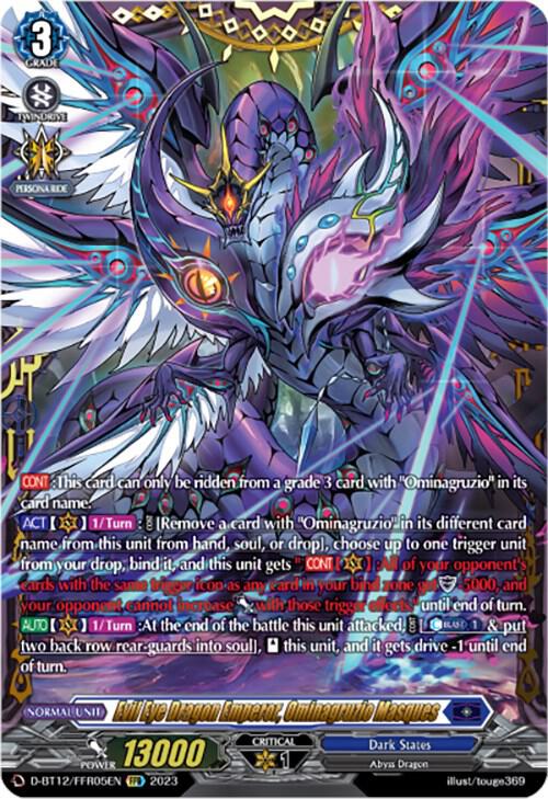Evil Eye Dragon Emperor, Ominagruzio Masques (FFR)