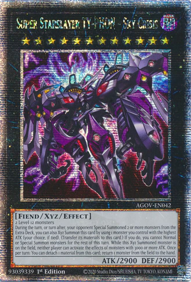 Super Starslayer TY-PHON - Sky Crisis (Quarter Century Secret Rare