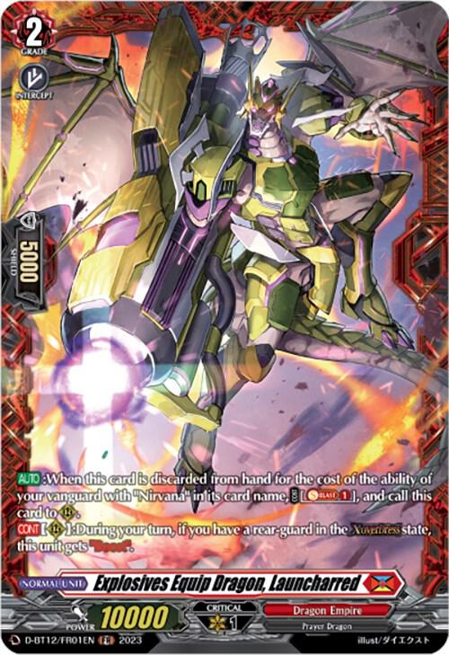 Explosives Equip Dragon, Launcharred (FR)