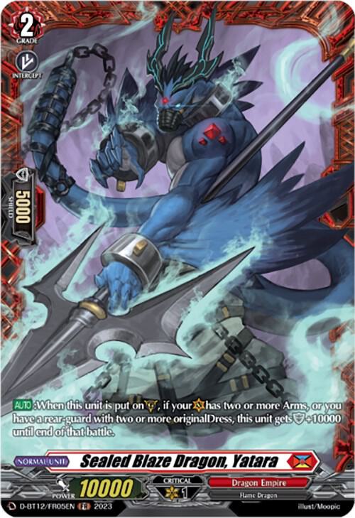 Sealed Blaze Dragon, Yatara (FR)