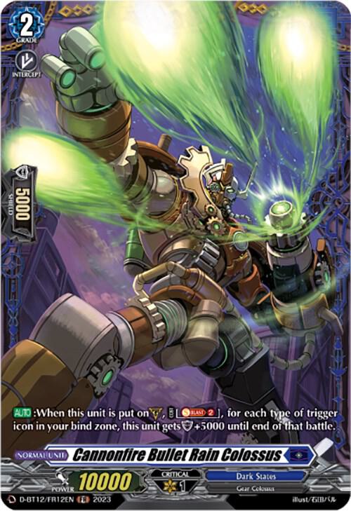 Cannonfire Bullet Rain Colossus (FR)