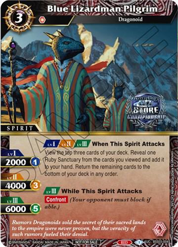 Blue Lizardman Pilgrim (Championship Pack 2023 Vol. 3)