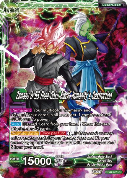 Zamasu & Goku Black // Zamasu & SS Rose Goku Black