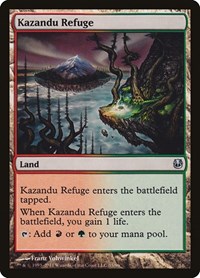 Kazandu Refuge (Duel Decks: Ajani vs. Nicol Bolas)