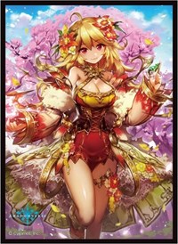 Chara Sleeve Collection Matte Series No.MT1677: Shadowverse Plumeria, Serene God · Movic Imported Card Sleeves