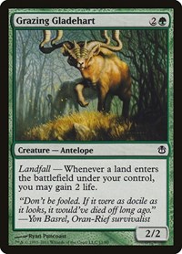 Grazing Gladehart - Duel Decks: Ajani vs. Nicol Bolas - Magic: The Gathering card