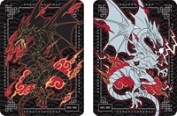 Metal Diviner Dragons Dual-Sided Field Center Token · ManaMoon Field Center Tokens