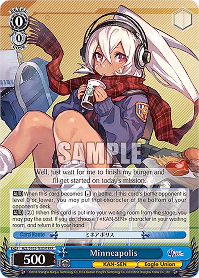 Minneapolis (RRR) - Azur Lane - Weiss Schwarz - TCGplayer.com