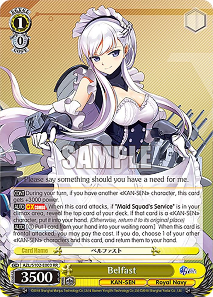 Belfast - Azur Lane - Weiss Schwarz - TCGplayer.com