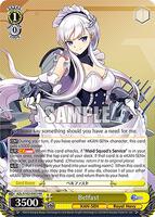 46▢ベルファスト SEC AZL/S102-003SEC KM0722-7 Signed Weiss Schwarz Azur Lane AZL/S102-003SEC SEC FOIL