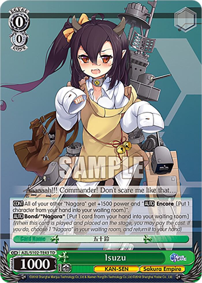 Isuzu - Azur Lane - Weiss Schwarz - TCGplayer.com