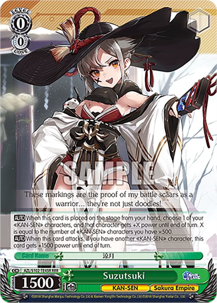 Suzutsuki (RRR) - Azur Lane - Weiss Schwarz - TCGplayer.com