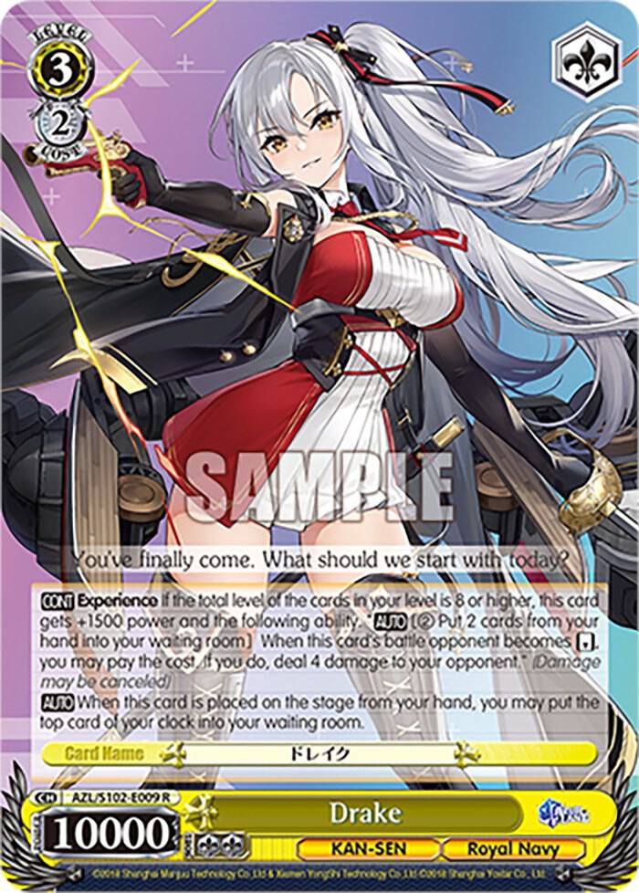 Drake - Azur Lane - Weiss Schwarz - TCGplayer.com
