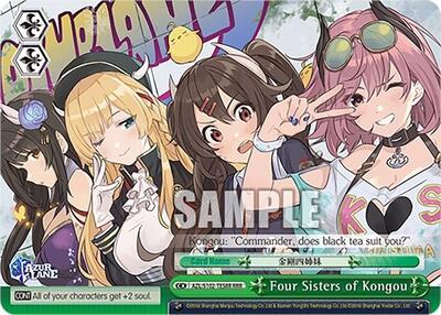 Four Sisters of Kongou (RRR) Azur Lane card price