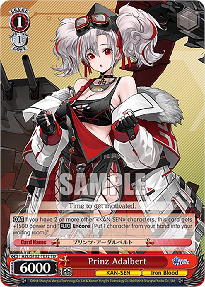 Prinz Adalbert - Azur Lane - Weiss Schwarz - TCGplayer.com