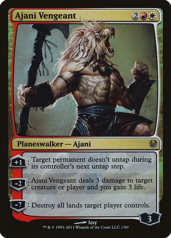 Ajani Vengeant - Duel Decks: Ajani vs. Nicol Bolas - Magic: The