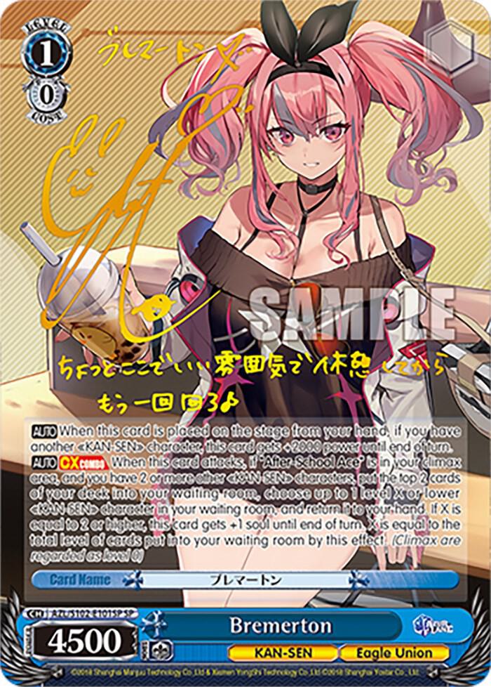 【PSA10】ブレマートン　SP サイン PSA10】ブレマートンSP サイン