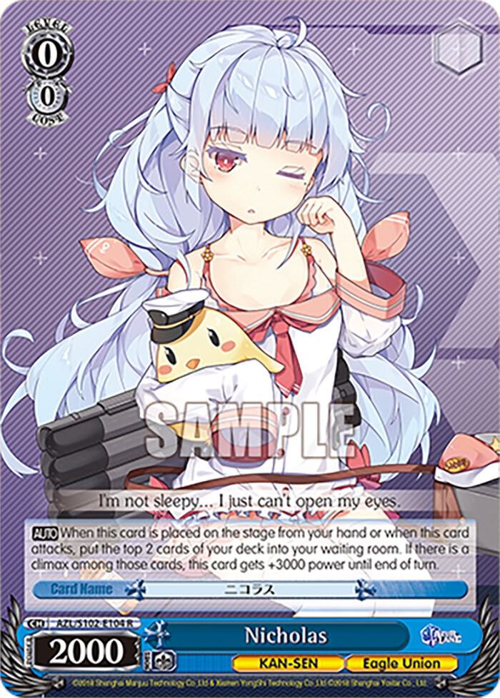 Nicholas - Azur Lane - Weiss Schwarz - TCGplayer.com
