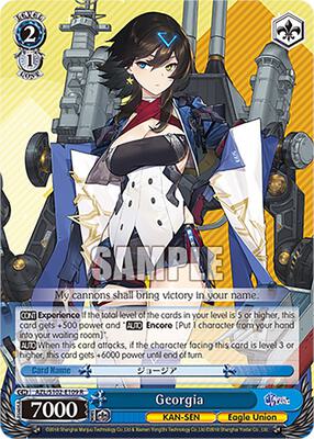 Georgia - Azur Lane - Weiss Schwarz - TCGplayer.com