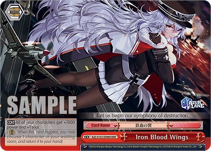 Iron Blood Wings (RRR) - Azur Lane - Weiss Schwarz - TCGplayer.com