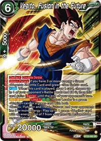 Vegito, Fusion in the Future card art
