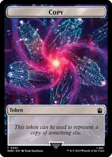 cyberman cards mtg Copy // Cyberman Double-Sided Token - Universes Beyond: Doctor Who - Magic:  The Gathering