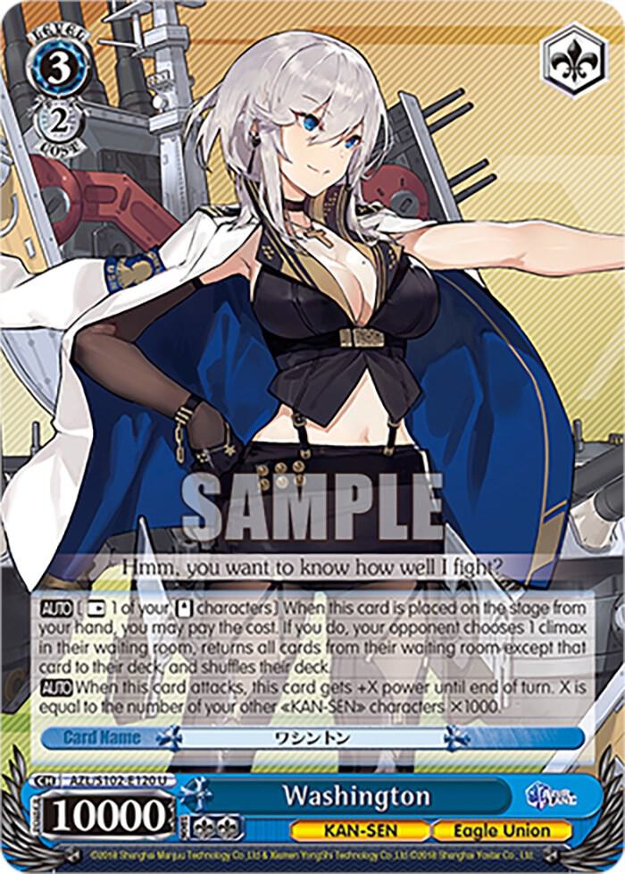 Washington - Azur Lane - Weiss Schwarz - TCGplayer.com