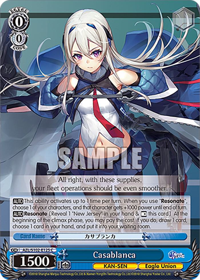 Casablanca - Azur Lane - Weiss Schwarz - TCGplayer.com